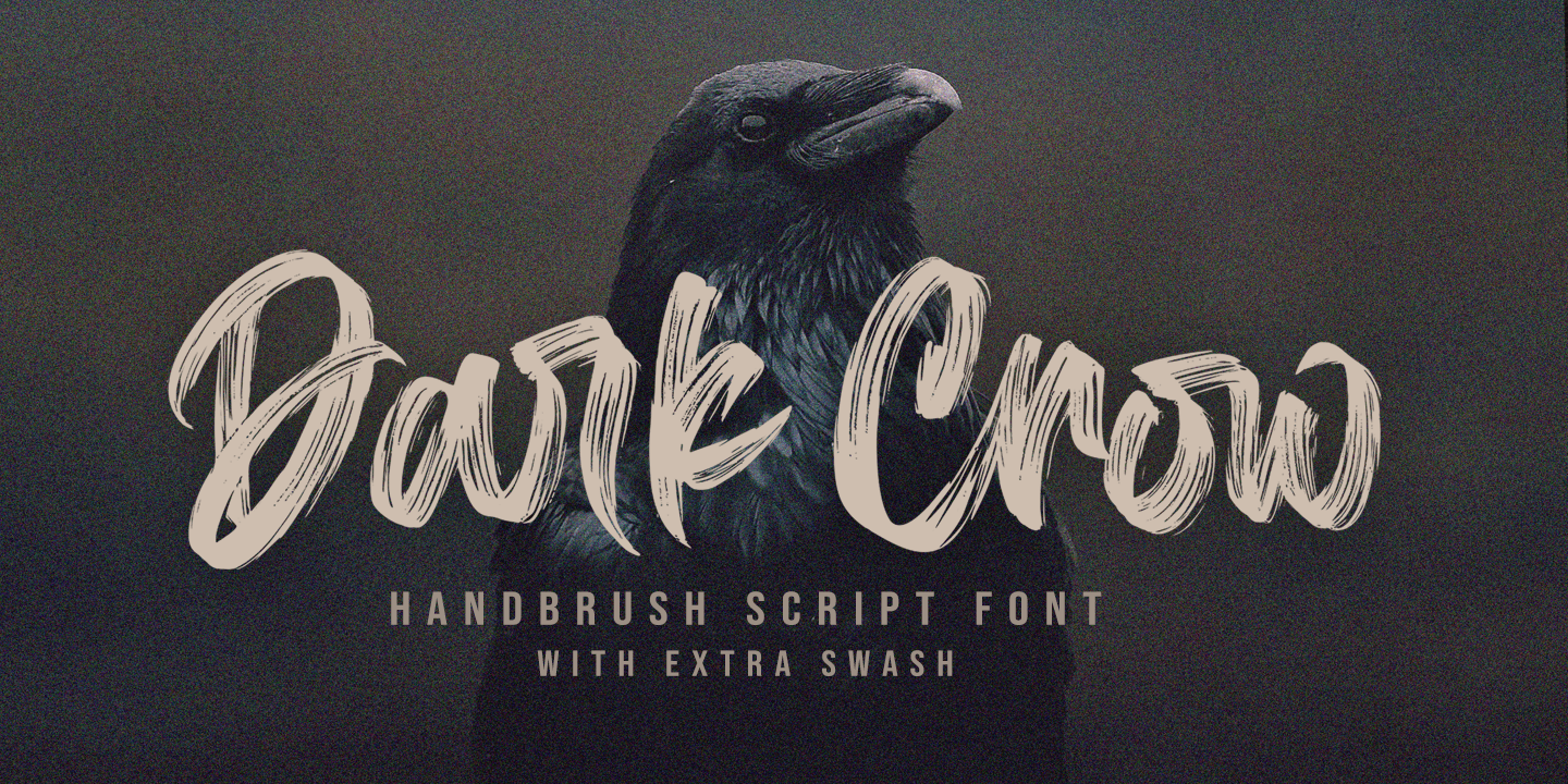 Шрифт Dark Crow